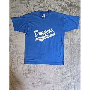 Blue Columbus, Ohio Dodgers short Sleeve Tee